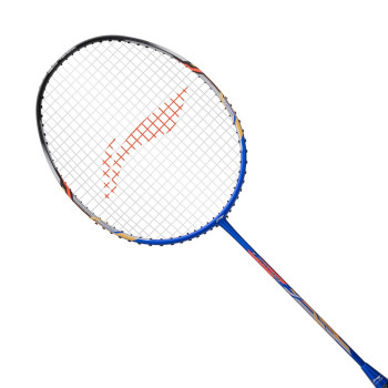Turbo-99 Badminton Racket  -  Blue, Black, Strung