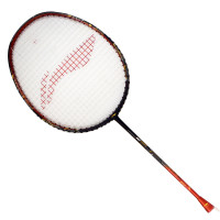 Li-Ning G-Force Superlite Max 10 Badminton Racket Strung, Gold