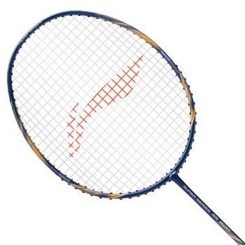 Super Series SS 900 Badminton Racket  -  Gold,Navy, Strung