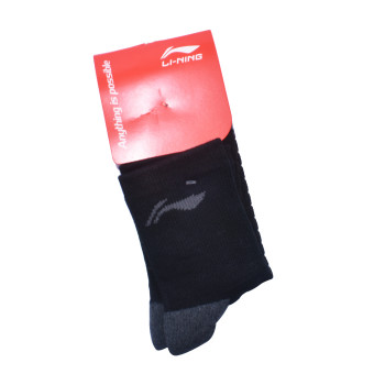 LI-NING Mid-Ankle socks - black, mid_ankle