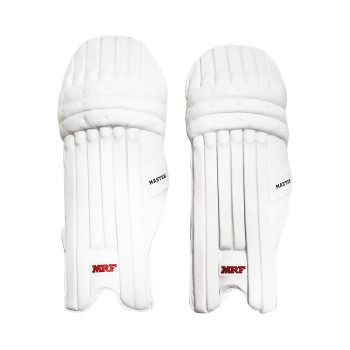 Master Cricket Leg Guard  -  Youth, White, Right-handed