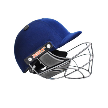 Genius Cricket Helmet  -  L, Navy