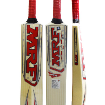 Jumbo Cricket Plastic Bat  -  SH, White