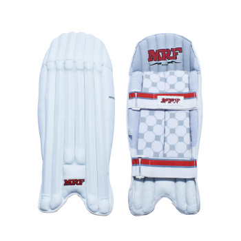 Warrior Cricket Wicket Keeping Leg Guard  -  Mens, White