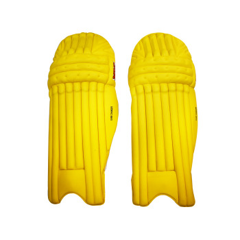 Game Changer Cricket Leg Guard  -  Mens, Right-handed, Yellow