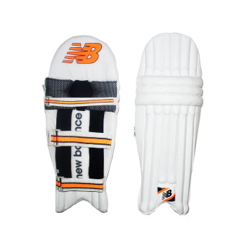 New Balance DC 580 Cricket Leg Guard Mens, Right-handed, White