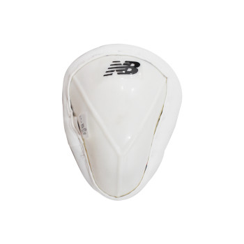 Cricket Abdominal Guard  -  Youth, White