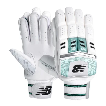 Burn 8i Cricket Batting Glove  -  Mens, Green,White, Right-handed