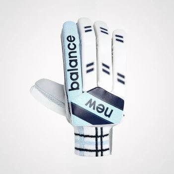TC 4i Cricket Batting Glove  -  Mens, Blue,White, Right-handed
