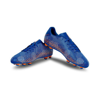 Encounter 9.0 Football Shoes  -  9, Blue,Orange, Mens