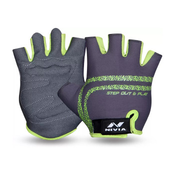 Copper head Sports Gym Gloves  -  L, Grey