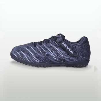 Carbonite 6.0 Turf Kids Football Shoes  -  2, Black, Kids