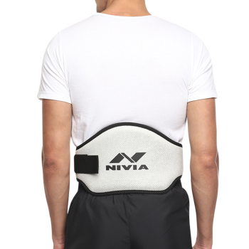 Supreme Gym Weight Lifting Belt  -  Free Size, Grey,Black