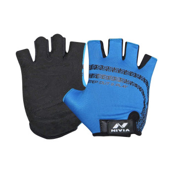Copperhead Gym Gloves  -  M, Blue