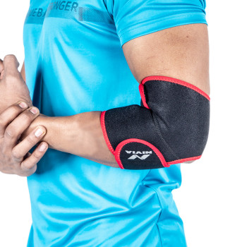 Orthopedic Elbow Support  -  M, Red,Black