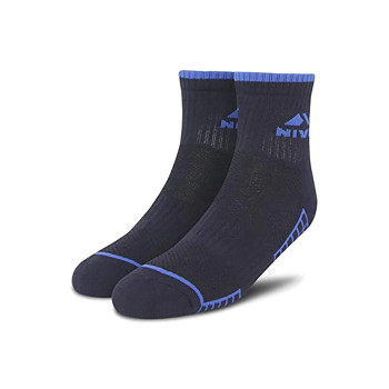 Runfit Cube Socks  -  Navy, Ankle, Free Size, Mens