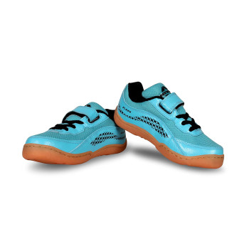 Flash Badminton Shoes  -  11, Blue, Kids