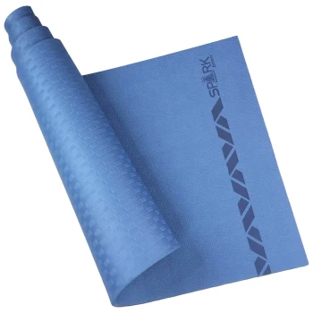 Spark Yoga Mat  -  Navy, 10mm