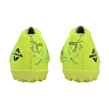 Nivia Carbonite 7.0 Turf Football Shoes - 8, Yellow, Mens