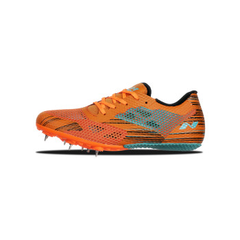 TF-400 Athletic Track and Field Shoes  -  Orange, Kids, 2