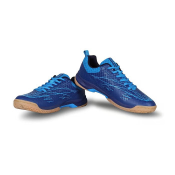 Powerstrike 3.0 Badminton Shoes  -  8, Blue,Black, Mens