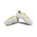 Nivia Spear Stud Football Shoes  -  10, White,Yellow, Mens
