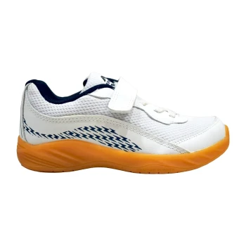Flash Badminton Shoes  -  11, Blue,White, Kids