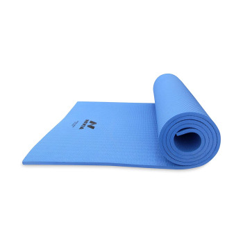 Anti Skid Yoga Mat  -  8mm, Blue