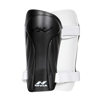 Vortex Football Shin Guard  -  M, Black
