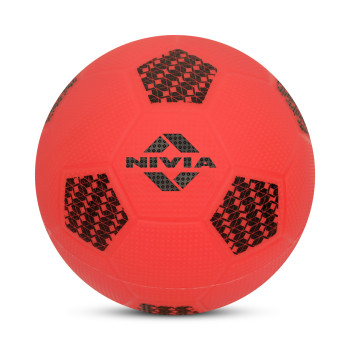 Home Play Football  -  5, Red, Black