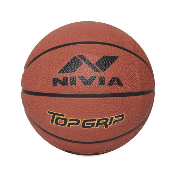 Top Grip Basketball  -  7, Brown