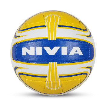 Super Synthetic Volleyball  -  Blue,White,Yellow, 4