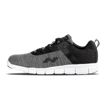 NIVIA Escort 2.0 athletic running_shoes - 6, black/grey