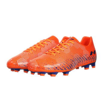 Nivia Encounter 9.0 Football Shoes 1 Blue Orange Kids mirusports sports