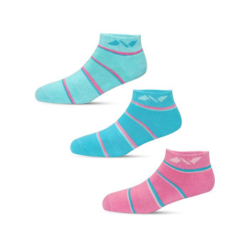 Homeplay 01 Socks  -  Free Size, Blue,Pink, Unisex, Ankle