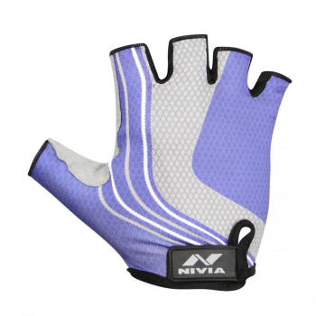 Cruise Gym Gloves    M, Grey, Purple