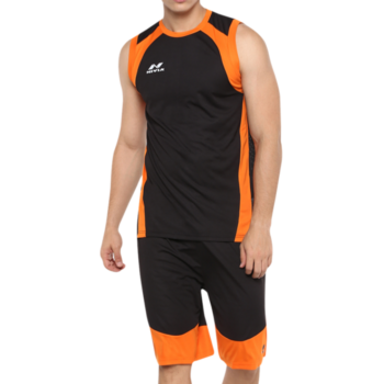 Basketball T-Shirt and Lower set  - XL, Black