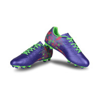 Purpel Foodball Stud Football Shoes  -  5, Green,Purple, Mens