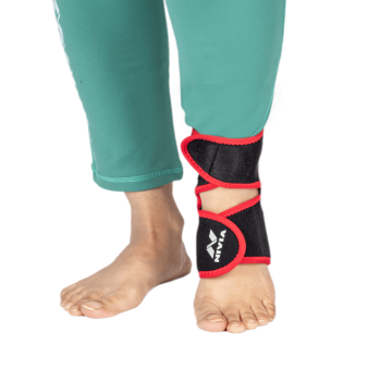 Orthopedic Adjustale Ankle Support  -  Red,Black, Free Size