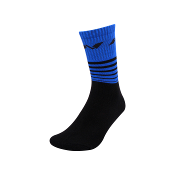 Multi Stripes Socks  -  Standard, Blue,Black, Unisex, Over The Calf