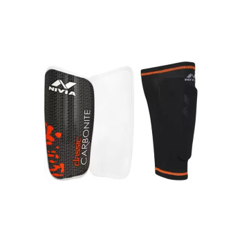 Classic Football Shin Guard  -  L, Black
