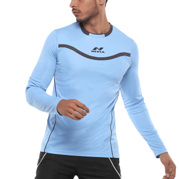 Armour Football Goalkeeper T-Shirt  -  XS, Blue, Kids