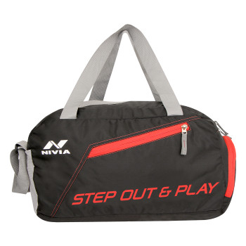 Nivia Sports Pace-02-JR Gym bag Red, Black sports