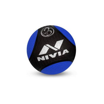 Soft Gym Medicine Ball  -  4 Kg, Blue