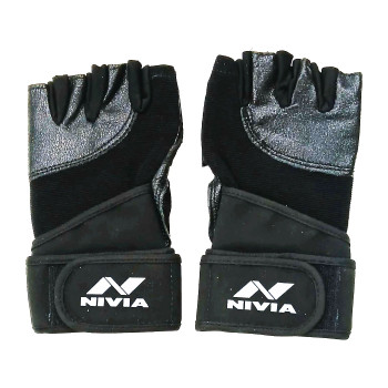 Nivia pro wrap gym gloves online