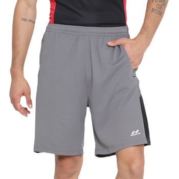 SPORTY-4 Shorts -  XL, Grey, Black