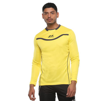 Armour T-Shirt  -  L, Black, Yellow, Mens