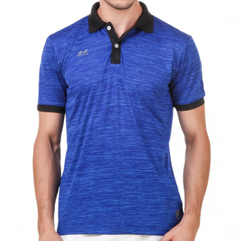 Ray Polo T-Shirt  -  S, Blue, Mens