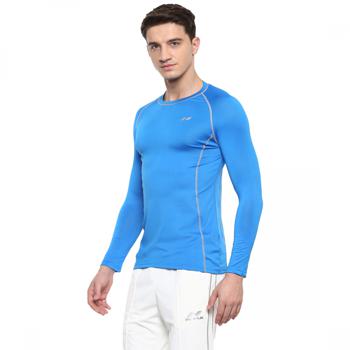 Compression T-Shirt  - S, Blue, Mens