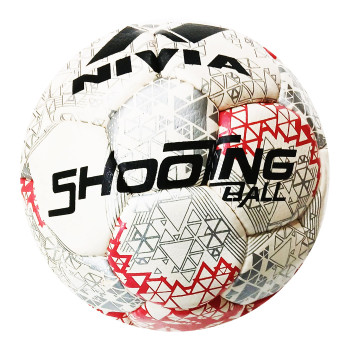 Shooting Football  -  4, Red, White
